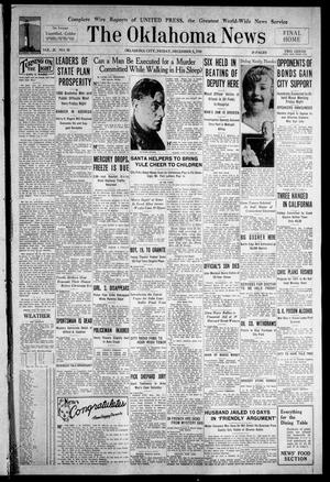 The Oklahoma News (Oklahoma City, Okla.), Vol. 25, No. 55, Ed. 2 Friday, December 5, 1930
