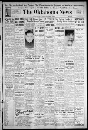 Primary view of object titled 'The Oklahoma News (Oklahoma City, Okla.), Vol. 25, No. 61, Ed. 1 Friday, December 12, 1930'.