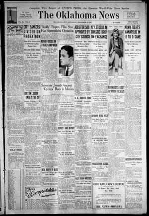 The Oklahoma News (Oklahoma City, Okla.), Vol. 25, No. 62, Ed. 1 Saturday, December 13, 1930