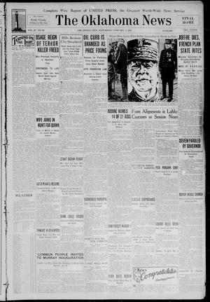 The Oklahoma News (Oklahoma City, Okla.), Vol. 25, No. 80, Ed. 1 Saturday, January 3, 1931