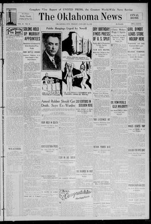 The Oklahoma News (Oklahoma City, Okla.), Vol. 25, No. 91, Ed. 1 Friday, January 16, 1931