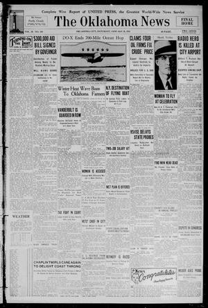 The Oklahoma News (Oklahoma City, Okla.), Vol. 25, No. 104, Ed. 1 Saturday, January 31, 1931