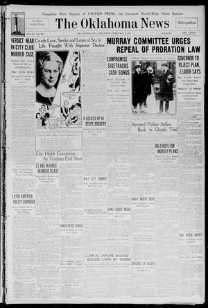 The Oklahoma News (Oklahoma City, Okla.), Vol. 25, No. 110, Ed. 1 Saturday, February 7, 1931