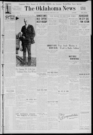The Oklahoma News (Oklahoma City, Okla.), Vol. 25, No. 114, Ed. 1 Thursday, February 12, 1931
