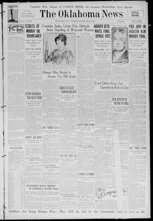 The Oklahoma News (Oklahoma City, Okla.), Vol. 25, No. 120, Ed. 1 Thursday, February 19, 1931