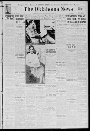 The Oklahoma News (Oklahoma City, Okla.), Vol. 25, No. 123, Ed. 1 Monday, February 23, 1931
