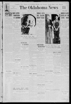 The Oklahoma News (Oklahoma City, Okla.), Vol. 25, No. 130, Ed. 1 Tuesday, March 3, 1931