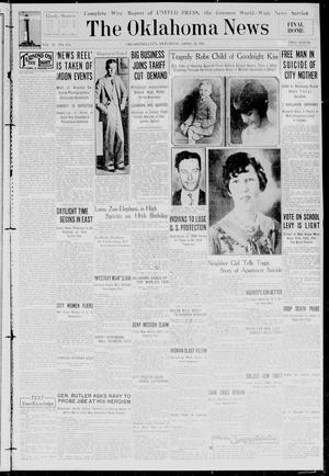 The Oklahoma News (Oklahoma City, Okla.), Vol. 25, No. 176, Ed. 1 Saturday, April 25, 1931