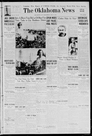 The Oklahoma News (Oklahoma City, Okla.), Vol. 25, No. 191, Ed. 1 Wednesday, May 13, 1931