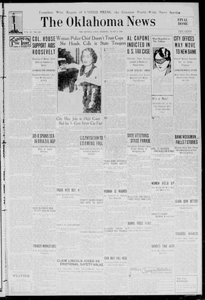 The Oklahoma News (Oklahoma City, Okla.), Vol. 25, No. 211, Ed. 1 Friday, June 5, 1931