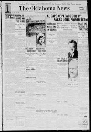 The Oklahoma News (Oklahoma City, Okla.), Vol. 25, No. 220, Ed. 1 Tuesday, June 16, 1931