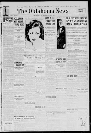The Oklahoma News (Oklahoma City, Okla.), Vol. 25, No. 225, Ed. 1 Monday, June 22, 1931