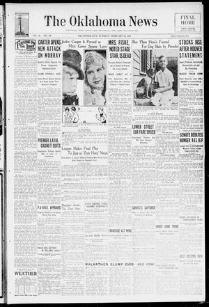 The Oklahoma News (Oklahoma City, Okla.), Vol. 26, No. 115, Ed. 1 Tuesday, February 16, 1932