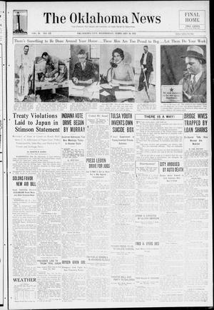 The Oklahoma News (Oklahoma City, Okla.), Vol. 26, No. 122, Ed. 1 Wednesday, February 24, 1932
