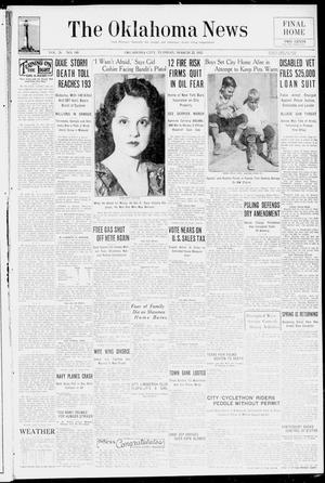 The Oklahoma News (Oklahoma City, Okla.), Vol. 26, No. 145, Ed. 1 Tuesday, March 22, 1932