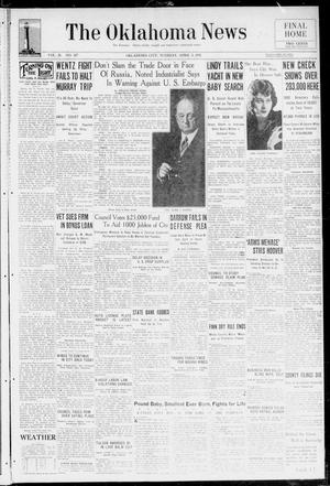 The Oklahoma News (Oklahoma City, Okla.), Vol. 26, No. 157, Ed. 1 Tuesday, April 5, 1932