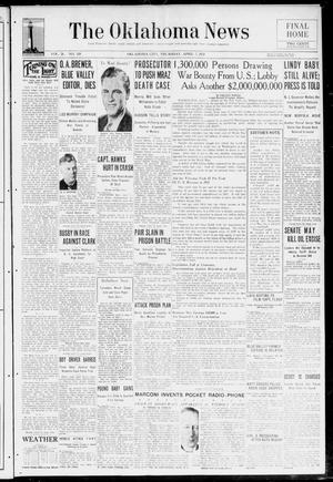 The Oklahoma News (Oklahoma City, Okla.), Vol. 26, No. 159, Ed. 1 Thursday, April 7, 1932