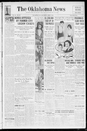 The Oklahoma News (Oklahoma City, Okla.), Vol. 26, No. 161, Ed. 1 Saturday, April 9, 1932