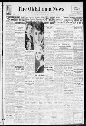 The Oklahoma News (Oklahoma City, Okla.), Vol. 26, No. 162, Ed. 1 Monday, April 11, 1932
