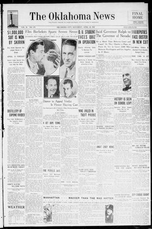 The Oklahoma News (Oklahoma City, Okla.), Vol. 26, No. 179, Ed. 1 Saturday, April 30, 1932