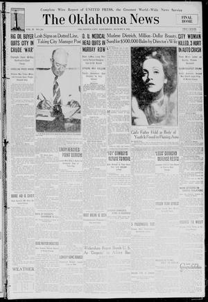 The Oklahoma News (Oklahoma City, Okla.), Vol. 25, No. 266, Ed. 1 Saturday, August 8, 1931