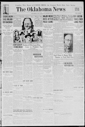 The Oklahoma News (Oklahoma City, Okla.), Vol. 25, No. 267, Ed. 1 Monday, August 10, 1931