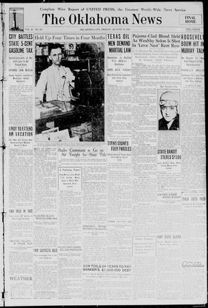 The Oklahoma News (Oklahoma City, Okla.), Vol. 25, No. 271, Ed. 1 Friday, August 14, 1931