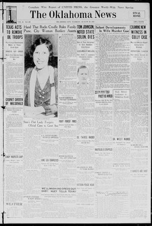The Oklahoma News (Oklahoma City, Okla.), Vol. 25, No. 280, Ed. 1 Tuesday, August 25, 1931