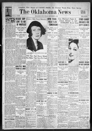 The Oklahoma News (Oklahoma City, Okla.), Vol. 25, No. 289, Ed. 1 Friday, September 4, 1931