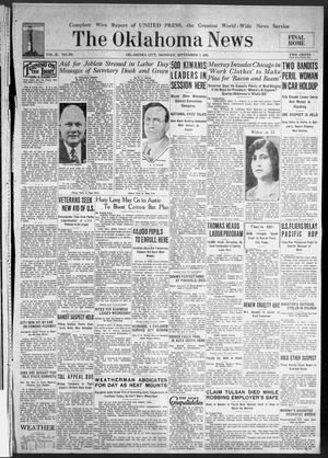 The Oklahoma News (Oklahoma City, Okla.), Vol. 25, No. 291, Ed. 1 Monday, September 7, 1931