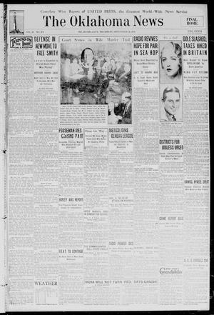 The Oklahoma News (Oklahoma City, Okla.), Vol. 25, No. 294, Ed. 1 Thursday, September 10, 1931