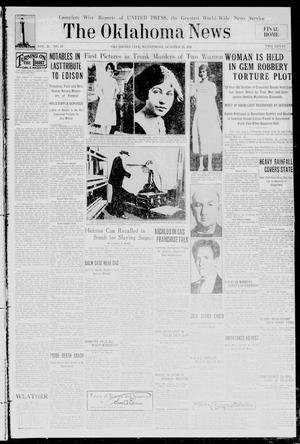 The Oklahoma News (Oklahoma City, Okla.), Vol. 26, No. 14, Ed. 1 Wednesday, October 21, 1931