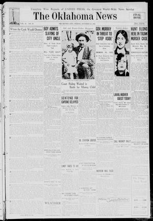 The Oklahoma News (Oklahoma City, Okla.), Vol. 26, No. 16, Ed. 1 Friday, October 23, 1931
