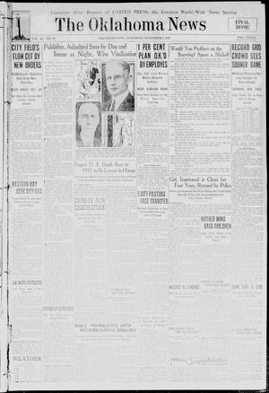 The Oklahoma News (Oklahoma City, Okla.), Vol. 26, No. 29, Ed. 1 Saturday, November 7, 1931
