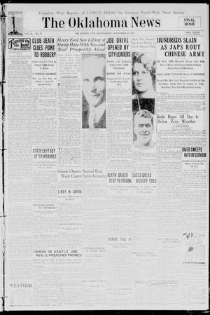The Oklahoma News (Oklahoma City, Okla.), Vol. 26, No. 38, Ed. 1 Wednesday, November 18, 1931