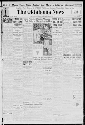 The Oklahoma News (Oklahoma City, Okla.), Vol. 26, No. 41, Ed. 1 Saturday, November 21, 1931