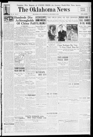 The Oklahoma News (Oklahoma City, Okla.), Vol. 26, No. 74, Ed. 1 Wednesday, December 30, 1931