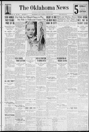 The Oklahoma News (Oklahoma City, Okla.), Vol. 26, No. 251, Ed. 1 Sunday, July 24, 1932