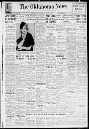The Oklahoma News (Oklahoma City, Okla.), Vol. 26, No. 265, Ed. 1 Tuesday, August 9, 1932
