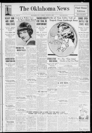 The Oklahoma News (Oklahoma City, Okla.), Vol. 26, No. 271, Ed. 1 Tuesday, August 16, 1932