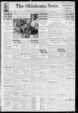 The Oklahoma News (Oklahoma City, Okla.), Vol. 26, No. 276, Ed. 1 Monday, August 22, 1932