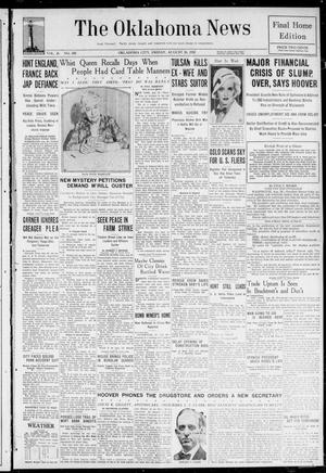 The Oklahoma News (Oklahoma City, Okla.), Vol. 26, No. 280, Ed. 1 Friday, August 26, 1932