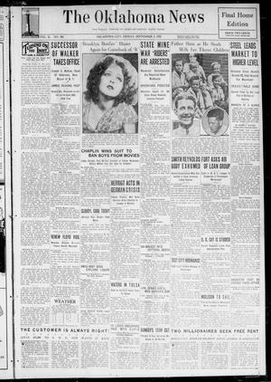 The Oklahoma News (Oklahoma City, Okla.), Vol. 26, No. 286, Ed. 1 Friday, September 2, 1932