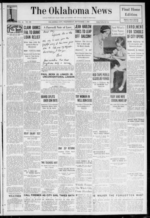 The Oklahoma News (Oklahoma City, Okla.), Vol. 26, No. 290, Ed. 1 Wednesday, September 7, 1932