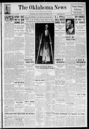 The Oklahoma News (Oklahoma City, Okla.), Vol. 26, No. 292, Ed. 1 Friday, September 9, 1932