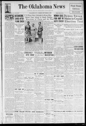 The Oklahoma News (Oklahoma City, Okla.), Vol. 26, No. 295, Ed. 1 Tuesday, September 13, 1932