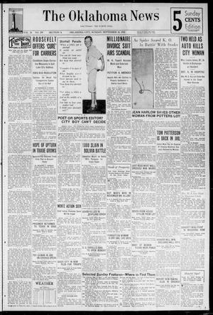 The Oklahoma News (Oklahoma City, Okla.), Vol. 26, No. 299, Ed. 1 Sunday, September 18, 1932