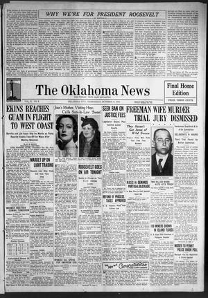 The Oklahoma News (Oklahoma City, Okla.), Vol. 31, No. 8, Ed. 1 Wednesday, October 14, 1936
