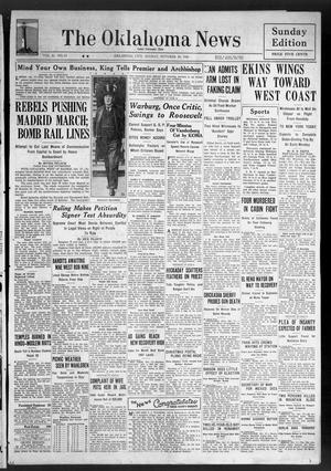 The Oklahoma News (Oklahoma City, Okla.), Vol. 31, No. 11, Ed. 1 Sunday, October 18, 1936