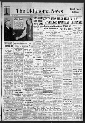 The Oklahoma News (Oklahoma City, Okla.), Vol. 31, No. 13, Ed. 1 Tuesday, October 20, 1936